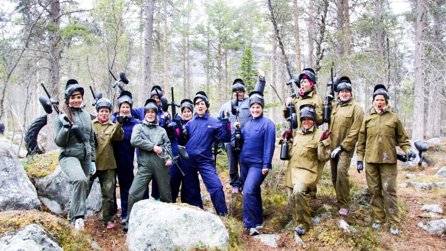 Paintball - from 8 persons