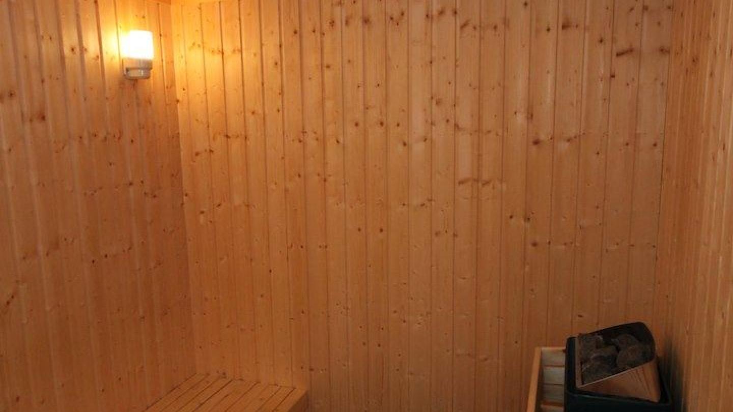 Leilighet 3 soverom med sauna (5 senger)