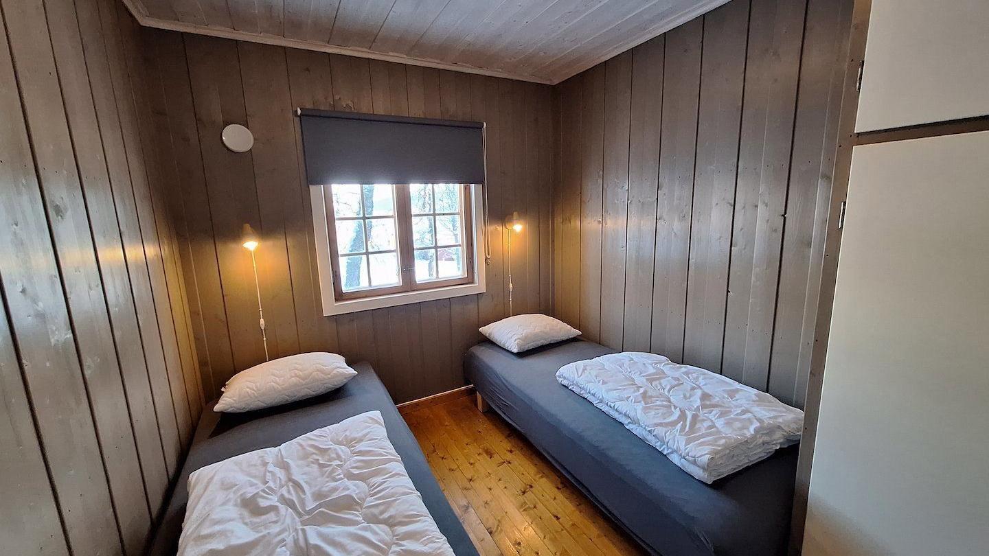 Hytte med 3 soverom og badstue (6 personer – 62 kvm)