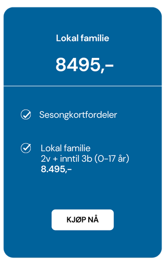 Lokal familiepris på Geilo