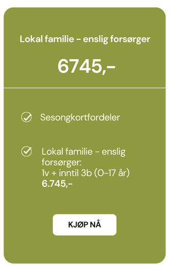 Lokal familiepris på Geilo