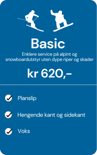 base service på ski