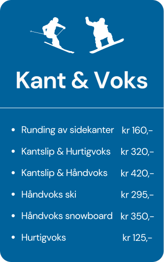 skiservice på ski