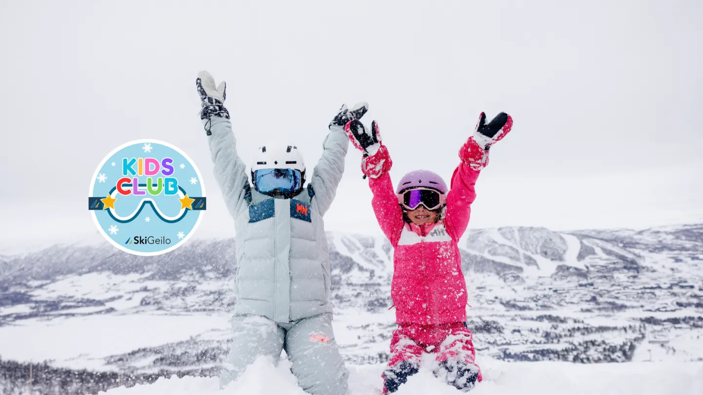 KidsClub på Geilo med skiaktiviteter og andre aktiviteter for barn og hele familien