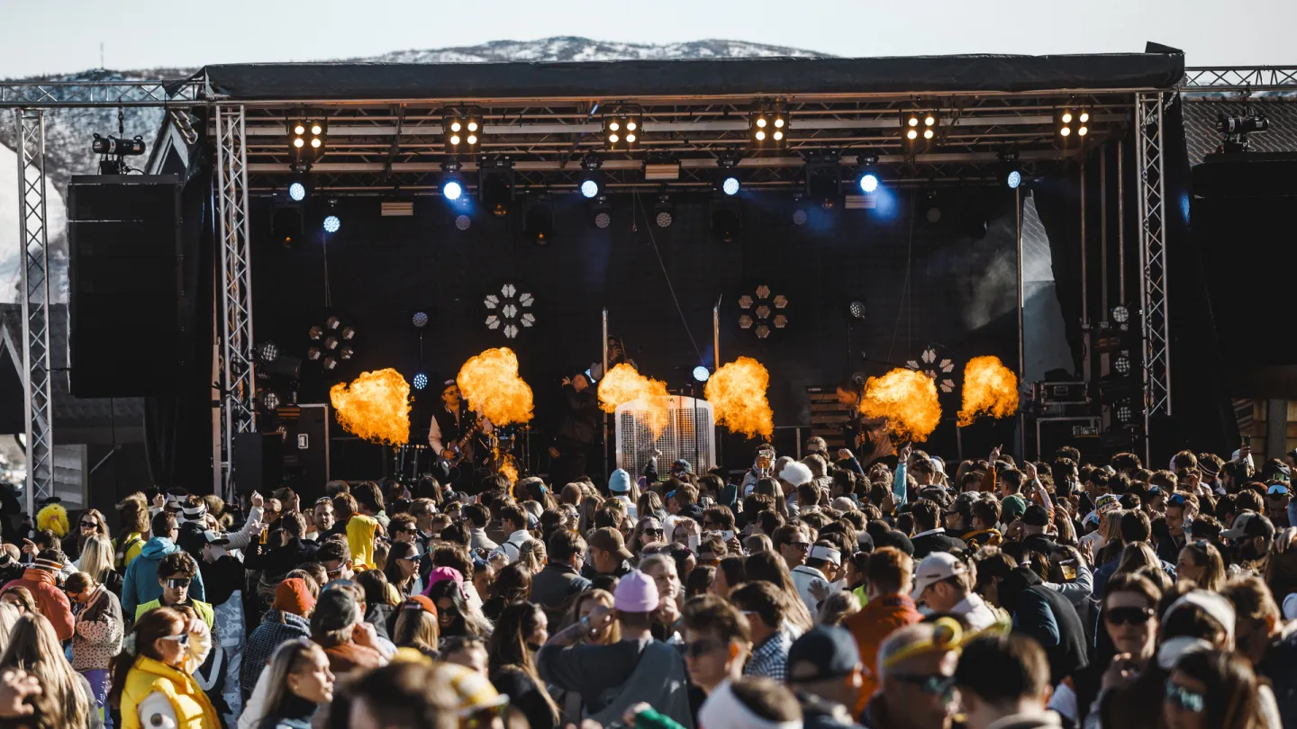 Geilos største påskeparty i skisenteret