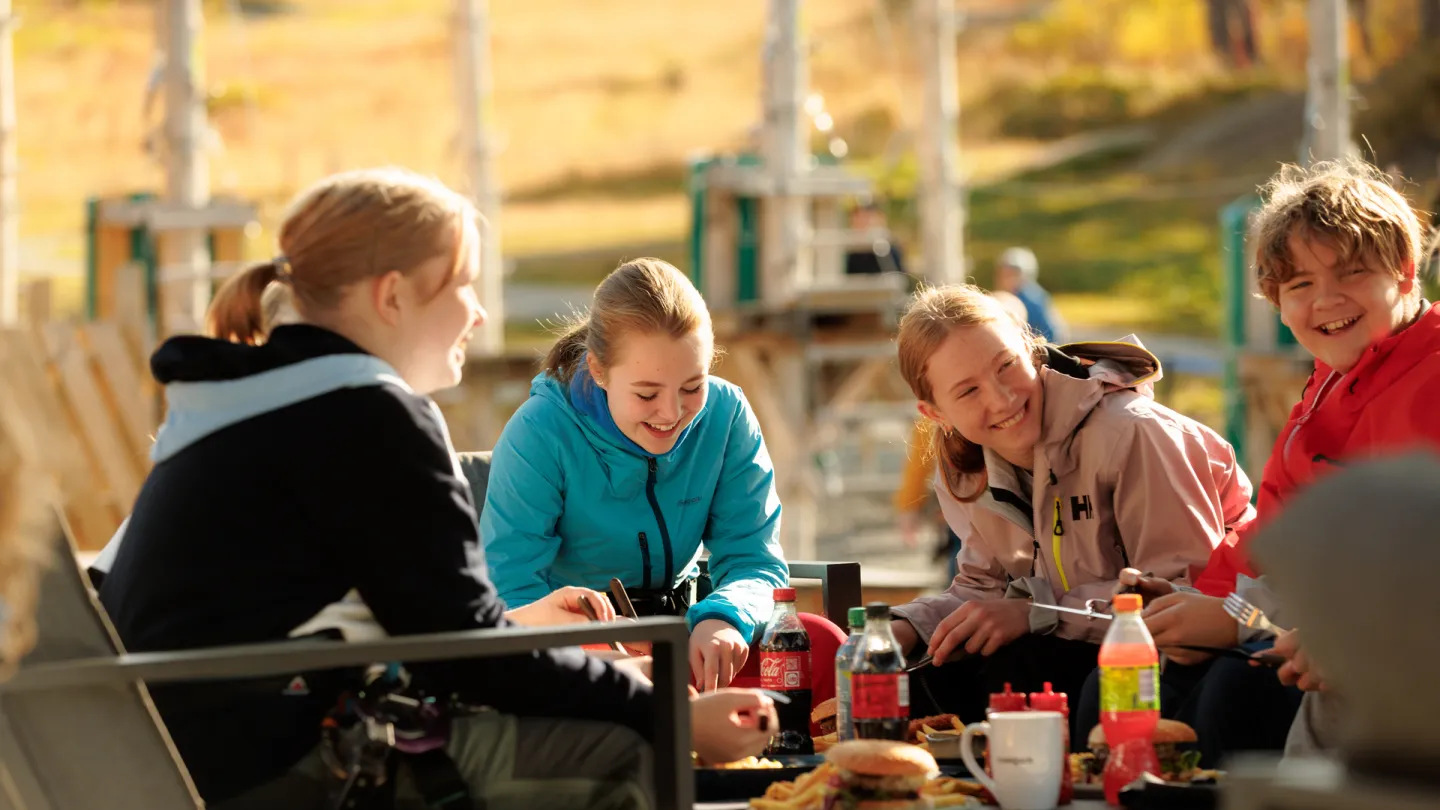 Basecamp kafe i SkiGeilo aktivitetspark