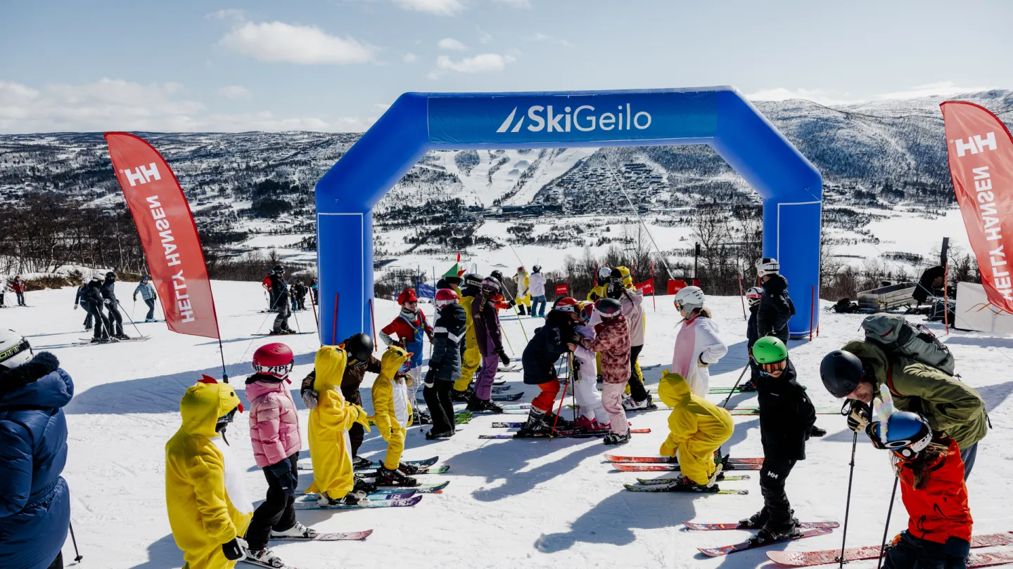 Kostymerenn på Geilo i påsken