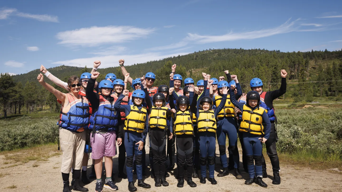 Rafting på Geilo