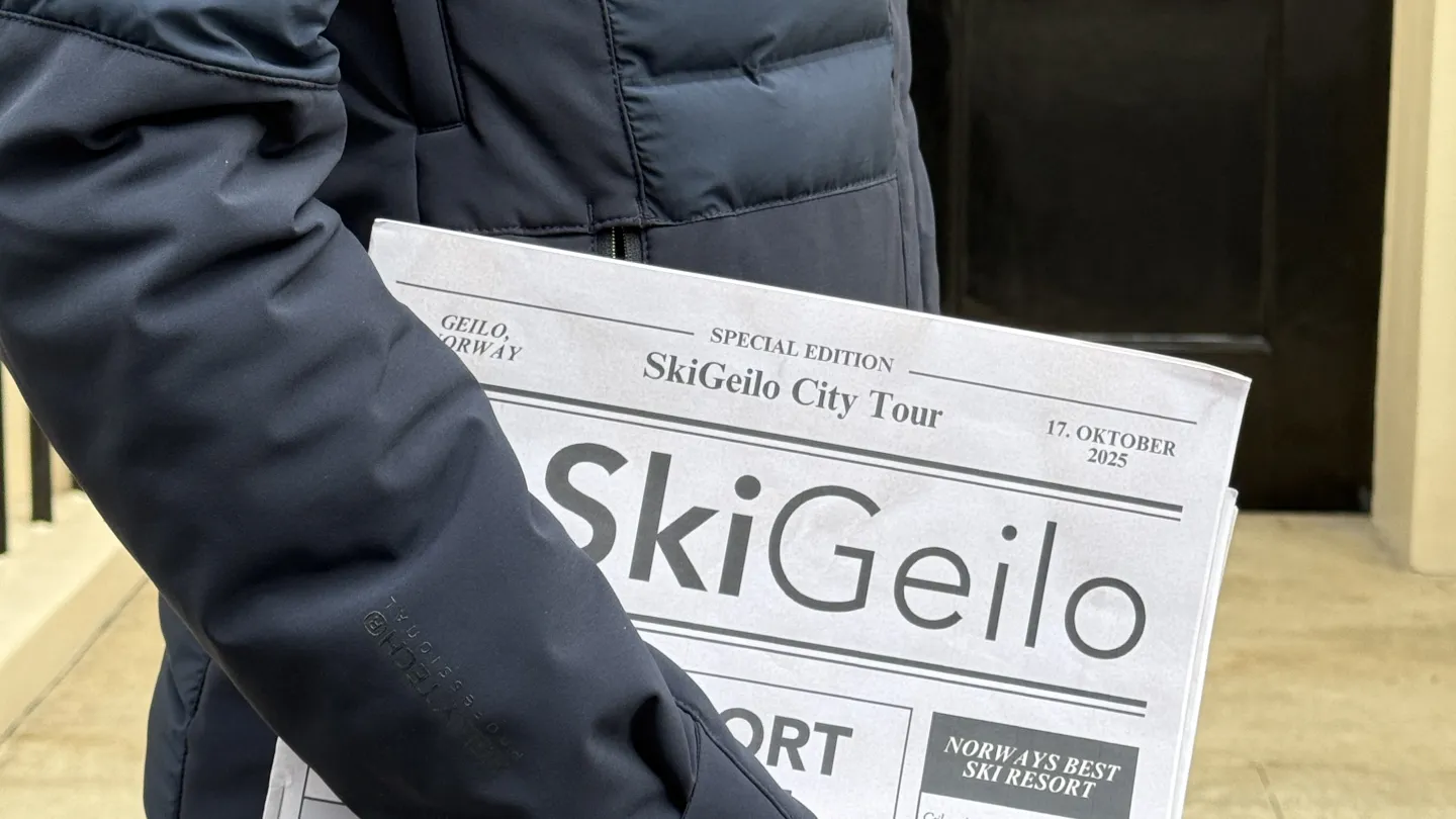 SkiGeilo City Tour - Jenter i skiklær i ulike byer med mål om å selge Geilo som destinasjon