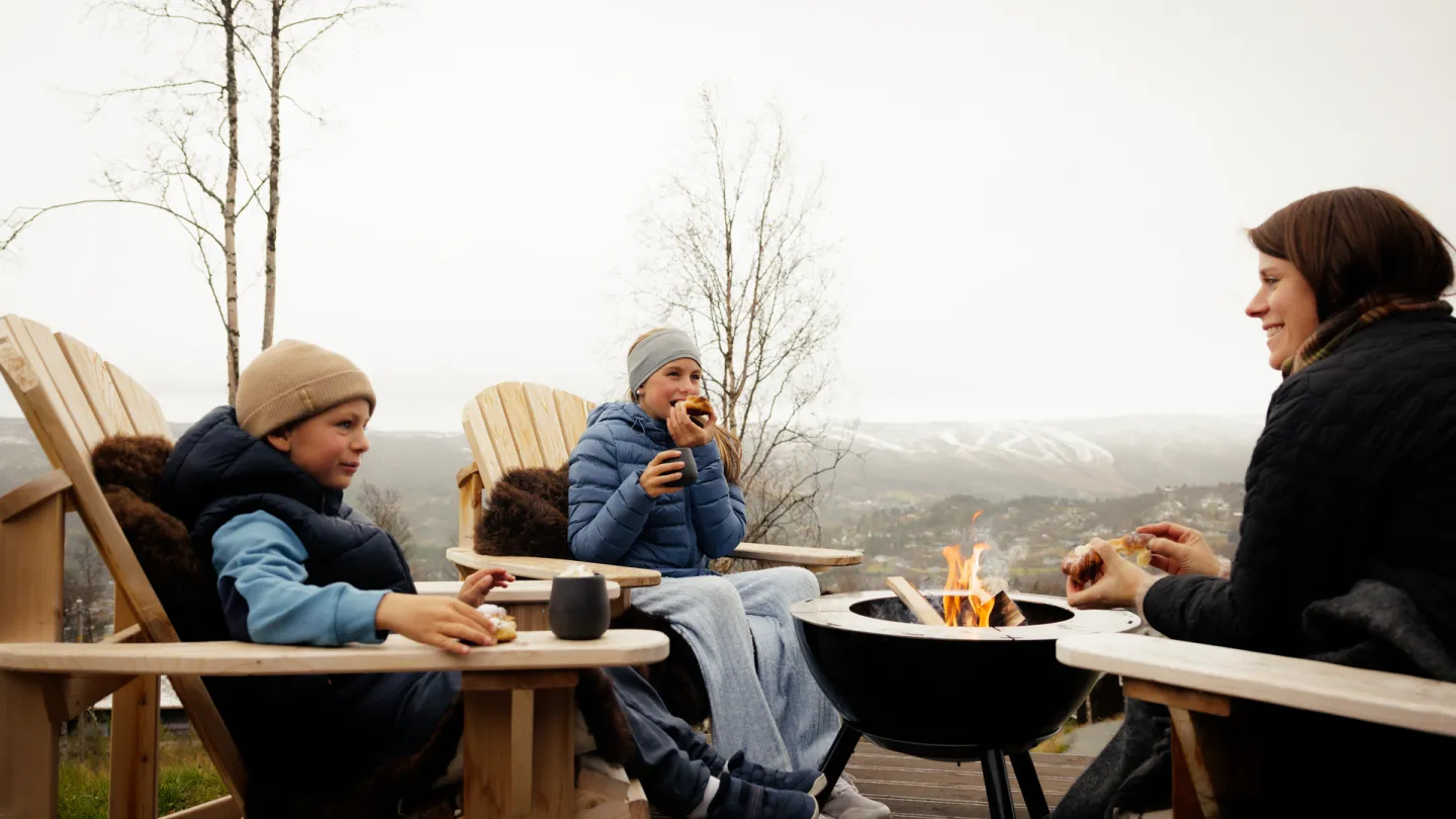 Hyttetur på Geilo med hele familien