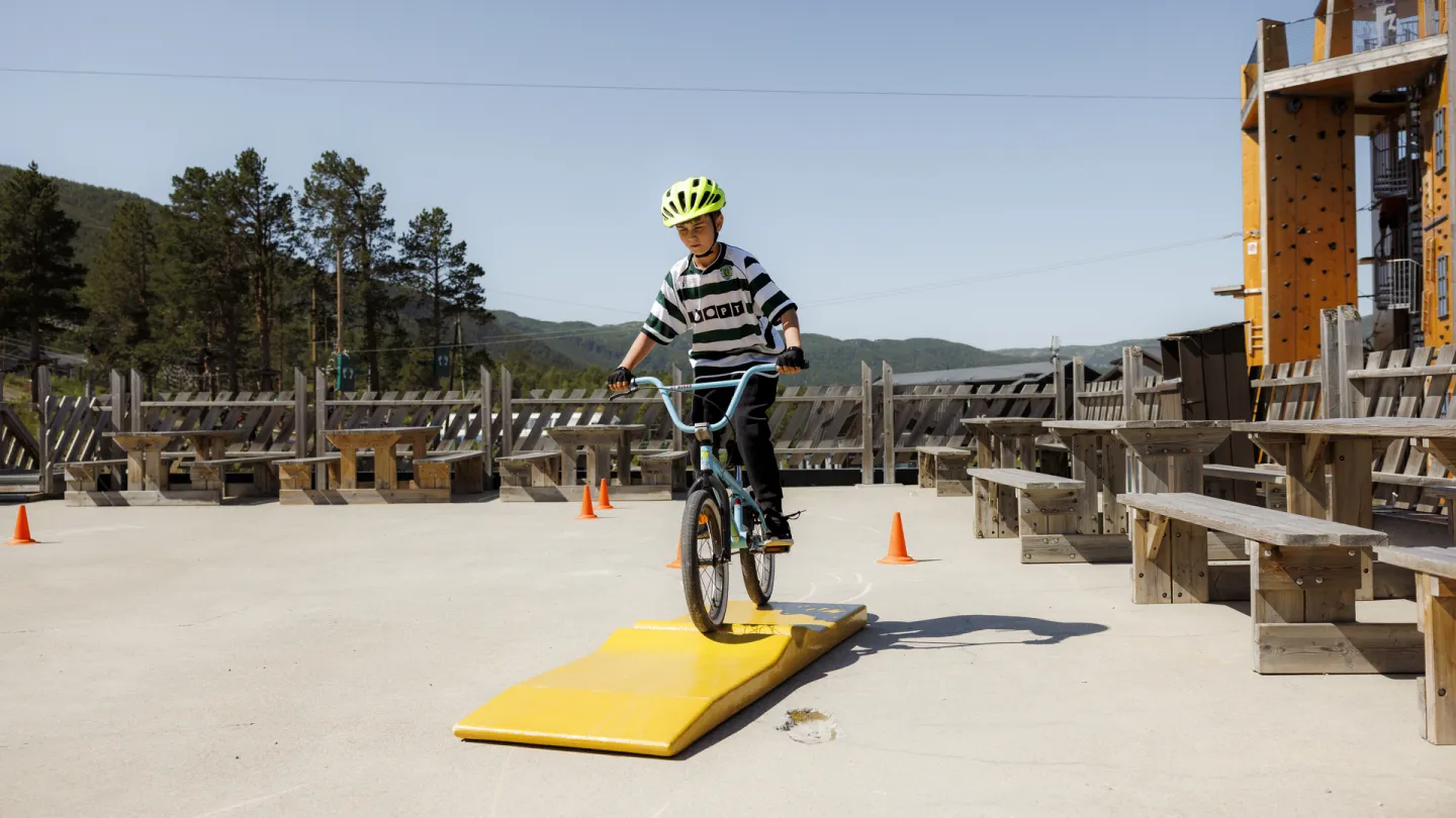 SkiGeilo Aktivitetspark for alle med sykling