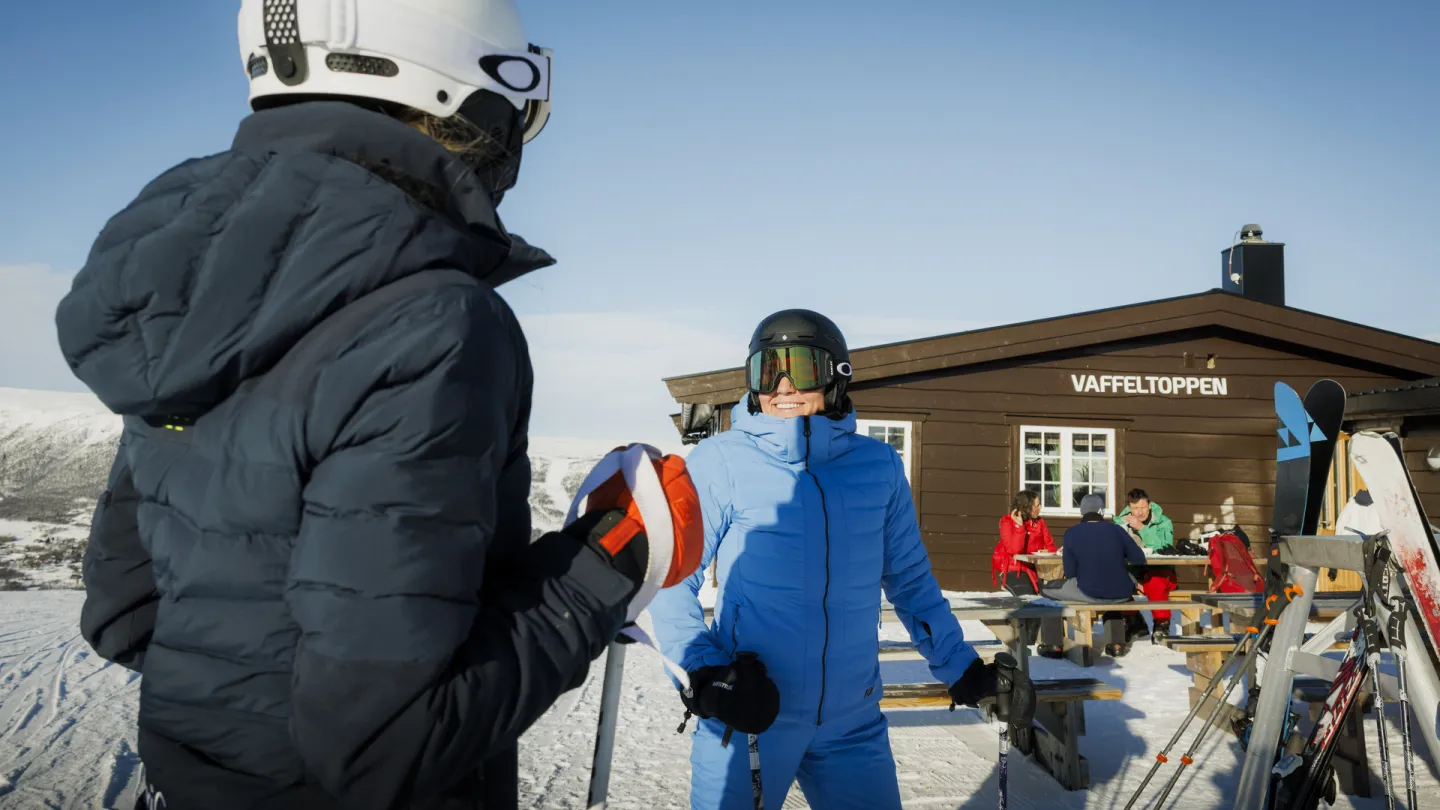 Vaffeltoppen på Geilo i Vestlia