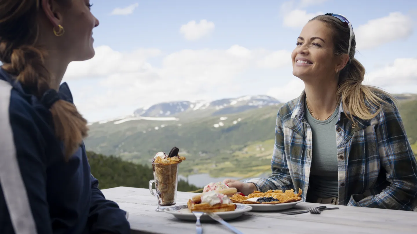 Vaffeltoppen på Geilo i Vestlia