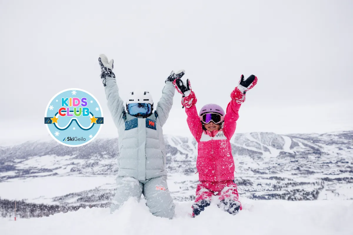KidsClub på Geilo med skiaktiviteter og andre aktiviteter for barn og hele familien