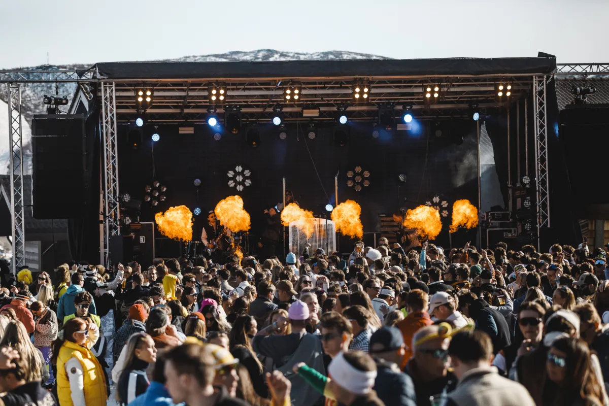 Geilos største påskeparty i skisenteret