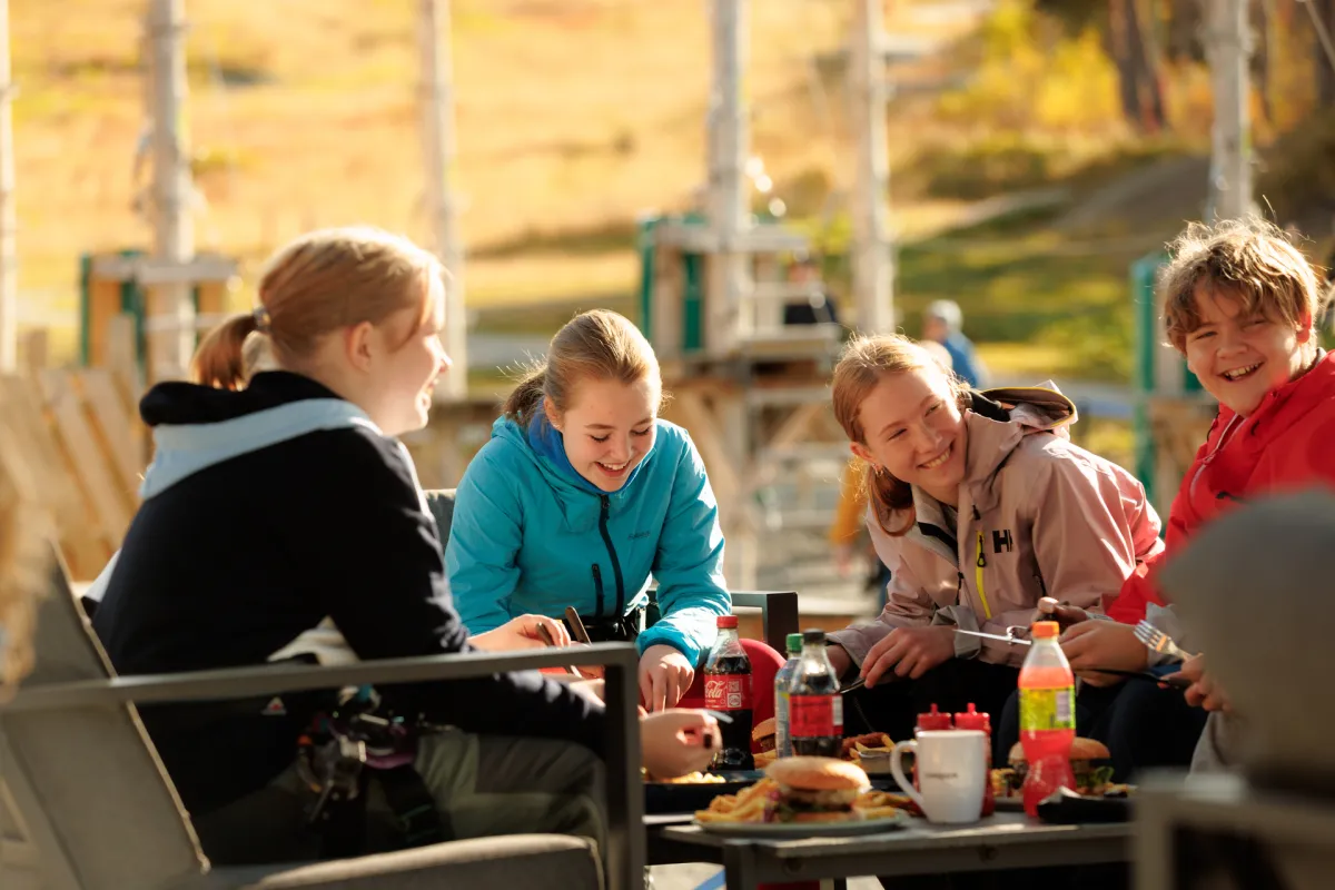Basecamp kafe i SkiGeilo aktivitetspark