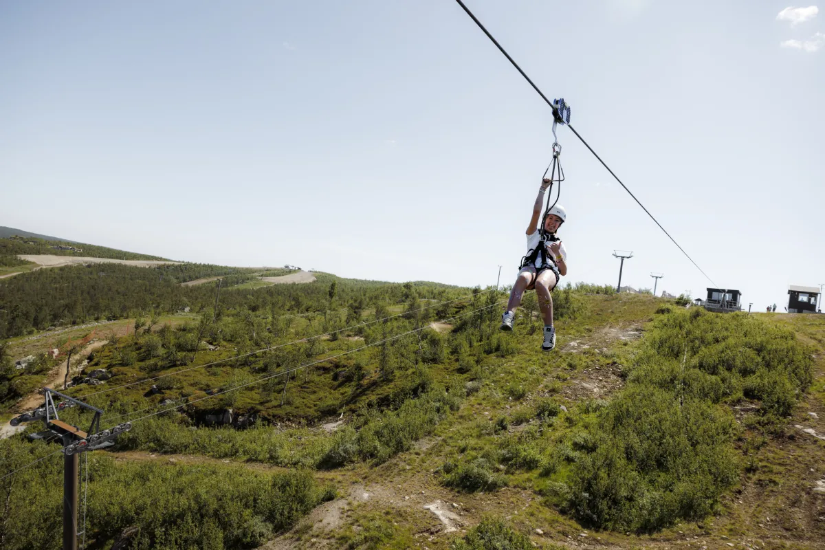 SkiGeilo Aktivitetspark for alle med zipline