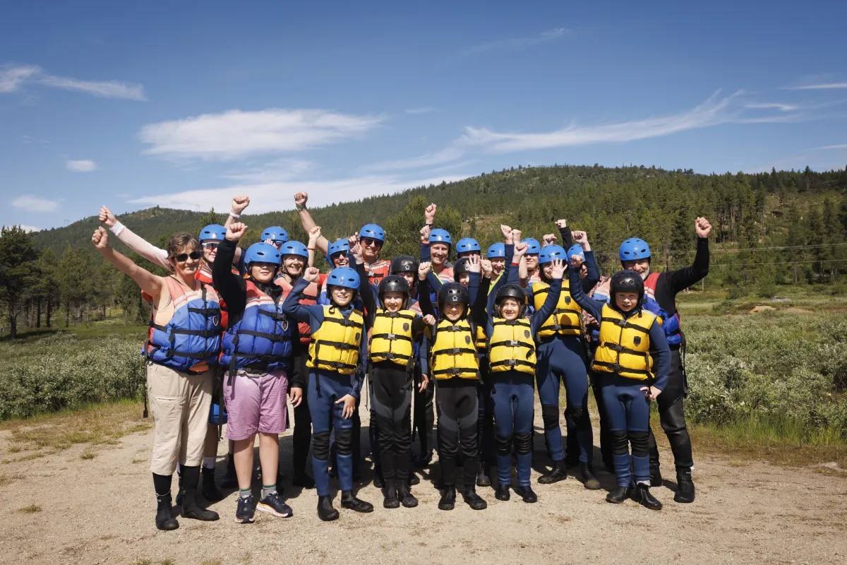 Rafting på Geilo