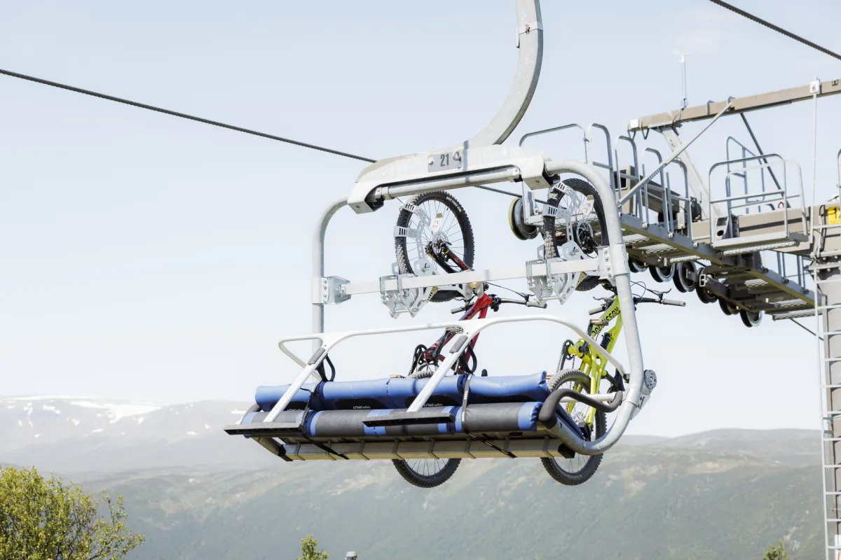 Sykkelheis i SkiGeilo Aktivitetspark 