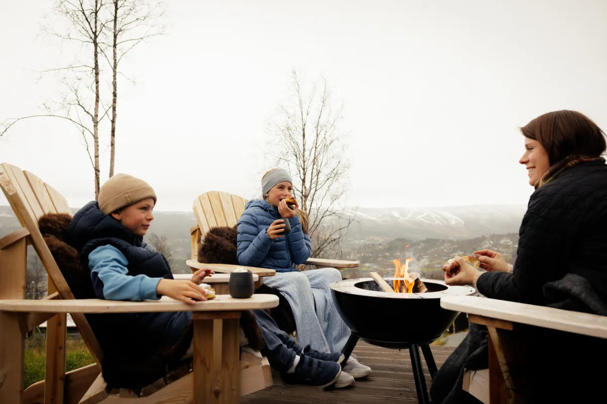 Hyttetur på Geilo med hele familien
